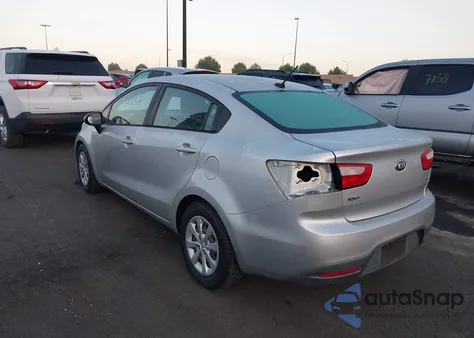 2014 Kia Rio Lx from USA, damaged, VIN KNADM4A33E6352738